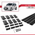 Fiat Fiorino 3 2008 ve Sonrası ile Uyumlu FLY Model Ara Atkı Tavan Barı Siyah 4 Adet