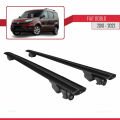 Fiat Doblo 2 2010-2022 Arası ile Uyumlu HOOK Model Ara Atkı Tavan Barı Siyah 2 Adet