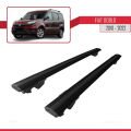 Fiat Doblo 2 2010-2022 Arası ile Uyumlu HOOK Model Ara Atkı Tavan Barı Siyah 2 Adet