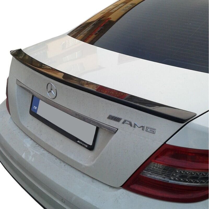 Mercedes W204 M3 Uyumlu Yedek Parça Spoiler Boyalı