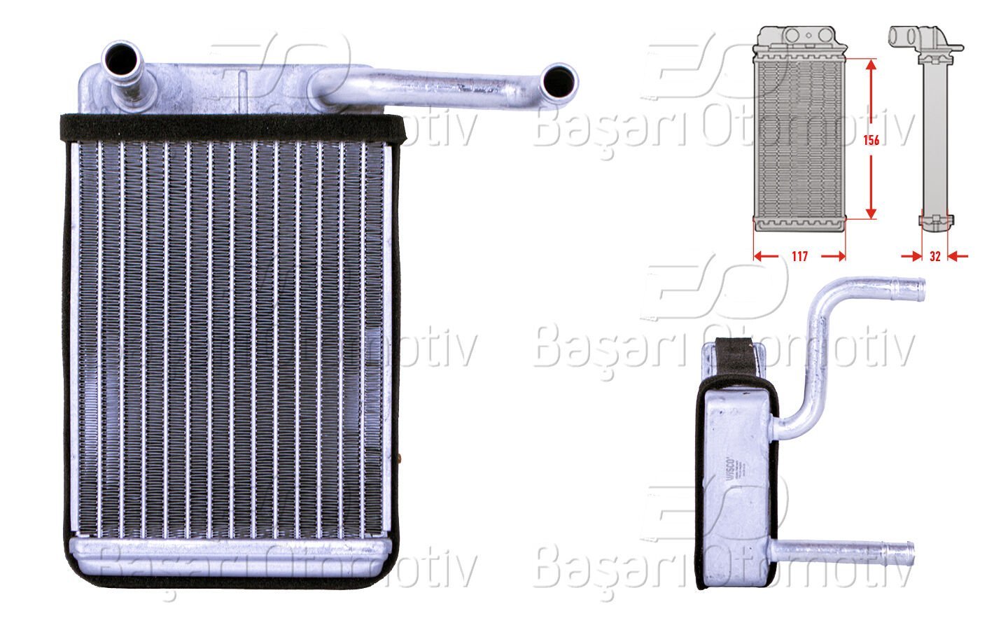 Suzuki Alto Kalorifer Radyatörü