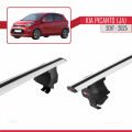 Kia Picanto 3 (JA) 2017 ve Sonrası ile Uyumlu ACE-4 Ara Atkı Tavan Barı Gri 2 Adet