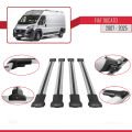 Fiat Ducato 3 2007 ve Sonrası ile Uyumlu FLY Model Ara Atkı Tavan Barı Gri 4 Adet