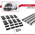 Fiat Ducato 3 2007 ve Sonrası ile Uyumlu FLY Model Ara Atkı Tavan Barı Gri 4 Adet