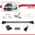 Fiat Ducato 3 2007 ve Sonrası ile Uyumlu FLY Model Ara Atkı Tavan Barı Gri 4 Adet