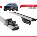 Mazda CX-50 2023-2025 Arası ile Uyumlu HOOK Model Ara Atkı Tavan Barı Gri 2 Adet
