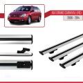 Kia Carnival 2 (VQ) 2006-2014 Arası ile Uyumlu BASIC Model Ara Atkı Tavan Barı Gri 3 Adet