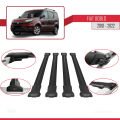 Fiat Doblo 2 2010-2022 Arası ile Uyumlu FLY Model Ara Atkı Tavan Barı Siyah 4 Adet