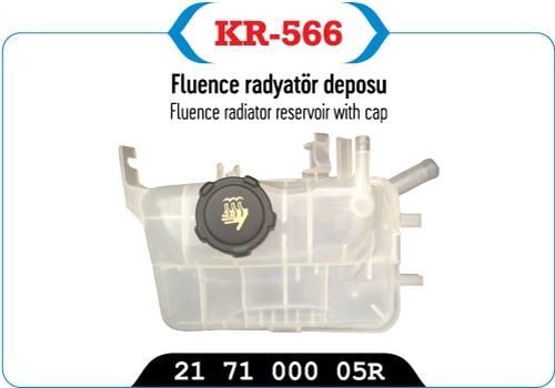 Fluence Megane III Radyatör Yedek Su Deposu Kapaklı KYP-KR-566