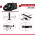Mercedes Viano 3 (W447) 2014 ve Sonrası ile Uyumlu BASIC Model Ara Atkı Tavan Barı Gri 2 Adet