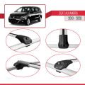 Seat Alhambra 2 (7N) 2010-2020 Arası ile Uyumlu ACE-1 Ara Atkı Tavan Barı Gri 2 Adet