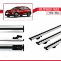 VW Nivus 2020-2024 Arası ile Uyumlu BASIC Model Ara Atkı Tavan Barı Gri 3 Adet