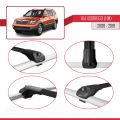Kia Borrego (HM) 2008-2019 Arası ile Uyumlu ACE-1 Ara Atkı Tavan Barı Siyah 2 Adet