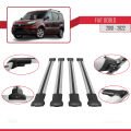 Fiat Doblo 2 2010-2022 Arası ile Uyumlu FLY Model Ara Atkı Tavan Barı Gri 4 Adet