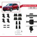 Hyundai Kona Electric 2018-2022 Arası ile Uyumlu ACE-4 Ara Atkı Tavan Barı Gri 2 Adet