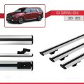 Kia Carnival 4 (KA4) 2021-2023 Arası ile Uyumlu BASIC Model Ara Atkı Tavan Barı Gri 3 Adet