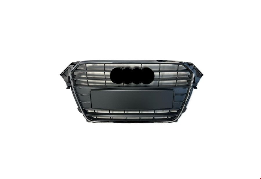 Audi A4 2013–2016 Arası Uyumlu Ön Panjur (Büyük Plaka)