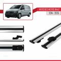 Mercedes Metris (W447) 2014 ve Sonrası ile Uyumlu BASIC Model Ara Atkı Tavan Barı Gri 2 Adet