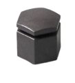 Opel Astra J 2010-2015 Bijon Kapağı Siyah 19x24mm Küçük Tip
