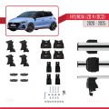 Hyundai i20 III (BC3) N 2020 ve Sonrası ile Uyumlu ACE-4 Ara Atkı Tavan Barı Gri 2 Adet