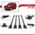 Fiat Doblo 2000-2009 Arası ile Uyumlu FLY Model Ara Atkı Tavan Barı Gri 4 Adet