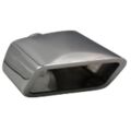 Üniversal Krom Egzoz Ucu Dikdörtgen Sol 85x210/140 200-008L