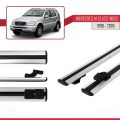 Mercedes M Class (W163) 1998-2005 Arası ile Uyumlu BASIC Model Ara Atkı Tavan Barı Gri 2 Adet