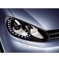 Volkswagen Golf 6 2008-2013 Uyumlu  R Far 15 Led Tek Mercek