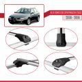 Alfa Romeo 156 (T932) SW 2000-2006 Arası ile Uyumlu ACE-1 Ara Atkı Tavan Barı Gri 3 Adet