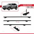 Dacia Duster 3 (P1310) 2024 ve Sonrası ile Uyumlu BASIC Model Ara Atkı Tavan Barı Siyah 2 Adet