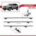 Dacia Duster 3 (P1310) 2024 ve Sonrası ile Uyumlu BASIC Model Ara Atkı Tavan Barı Gri 2 Adet