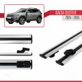 Dacia Duster 3 (P1310) 2024 ve Sonrası ile Uyumlu BASIC Model Ara Atkı Tavan Barı Gri 2 Adet