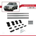 Mercedes GLK Class (X204) 2008-2015 Arası ile Uyumlu BASIC Model Ara Atkı Tavan Barı Gri 2 Adet
