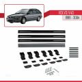 Volvo V40 1999-2004 Arası ile Uyumlu BASIC Model Ara Atkı Tavan Barı Siyah 3 Adet