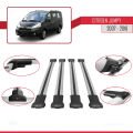 Citroen Jumpy 2 (G9) 2007-2016 Arası ile Uyumlu FLY Model Ara Atkı Tavan Barı Gri 4 Adet