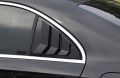 Mercedes W177 A Serisi 2019+ Uyumlu Kelebek Cam Kaplama - Piano Black