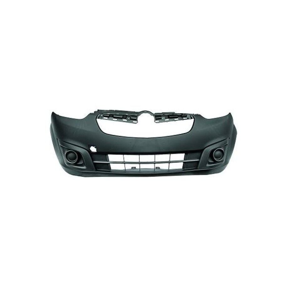 Opel Combo 2012 ve Sonrası Ön Sissiz Siyah Tampon