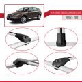 Alfa Romeo 156 (T932) Crosswagon 2003-2007 Arası ile Uyumlu ACE-1 Ara Atkı Tavan Barı Gri 3 Adet