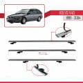 Volvo V40 1999-2004 Arası ile Uyumlu BASIC Model Ara Atkı Tavan Barı Gri 3 Adet