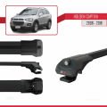 Holden Captiva 2006-2018 Arası ile Uyumlu ACE-1 Ara Atkı Tavan Barı Siyah 2 Adet