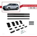 Mercedes GLE Class 3 (W166) 2015-2018 Arası ile Uyumlu BASIC Model Ara Atkı Tavan Barı Siyah 2 Adet