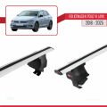 Volkswagen Polo 6 (AW) 2018 ve Sonrası ile Uyumlu ACE-4 Ara Atkı Tavan Barı Gri 2 Adet