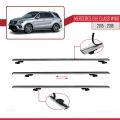 Mercedes GLE Class 3 (W166) 2015-2018 Arası ile Uyumlu BASIC Model Ara Atkı Tavan Barı Gri 2 Adet