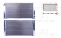 MINI Cooper R56 2005-2013 Su Radyatörü Brazing MT 590x334x24