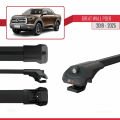 Great Wall Poer 2019 ve Sonrası ile Uyumlu ACE-1 Ara Atkı Tavan Barı Siyah 2 Adet