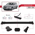 Volvo XC70 II (P24) 2008-2016 Arası ile Uyumlu FLY Model Ara Atkı Tavan Barı Siyah 2 Adet