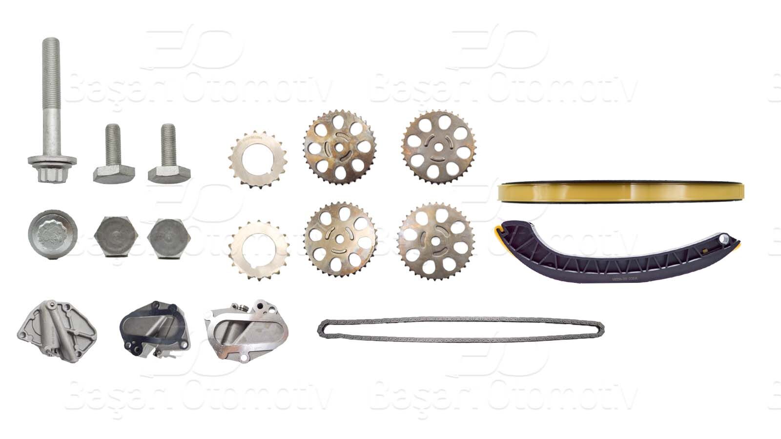 Volkswagen Polo Skoda Fabia AWY BMD BBM CHFA Eksantrik Zincir Seti