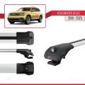 Volkswagen Atlas (CA1) 2018 ve Sonrası ile Uyumlu ACE-1 Ara Atkı Tavan Barı Gri 3 Adet
