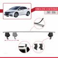 Honda Civic 9 (FK) HB 2012-2015 Arası ile Uyumlu ACE-4 Ara Atkı Tavan Barı Gri 2 Adet