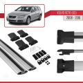 Volvo XC70 II (P24) 2008-2016 Arası ile Uyumlu FLY Model Ara Atkı Tavan Barı Gri 2 Adet